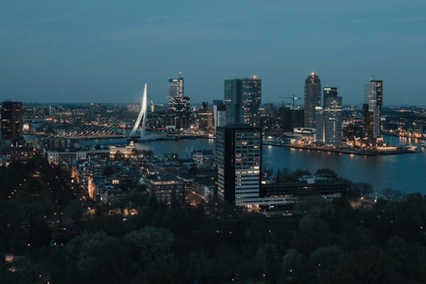 Rotterdam skyline