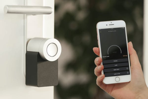 Deur ontgrendelen met telefoon