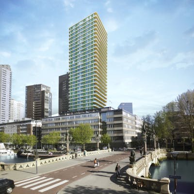 Groot appartement in Rotterdam