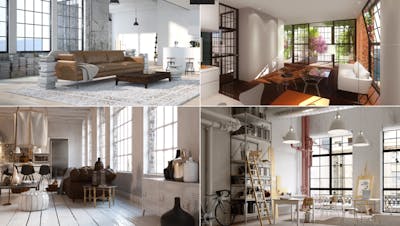 New York achtige woonwijk in Rotterdam