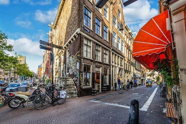 Straat in Amsterdam