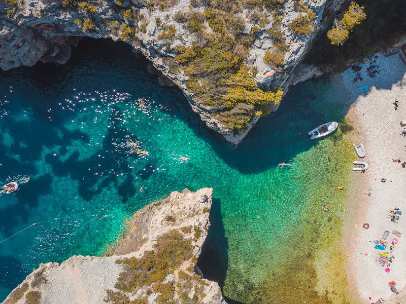 Blue Cave and Pakleni Islands