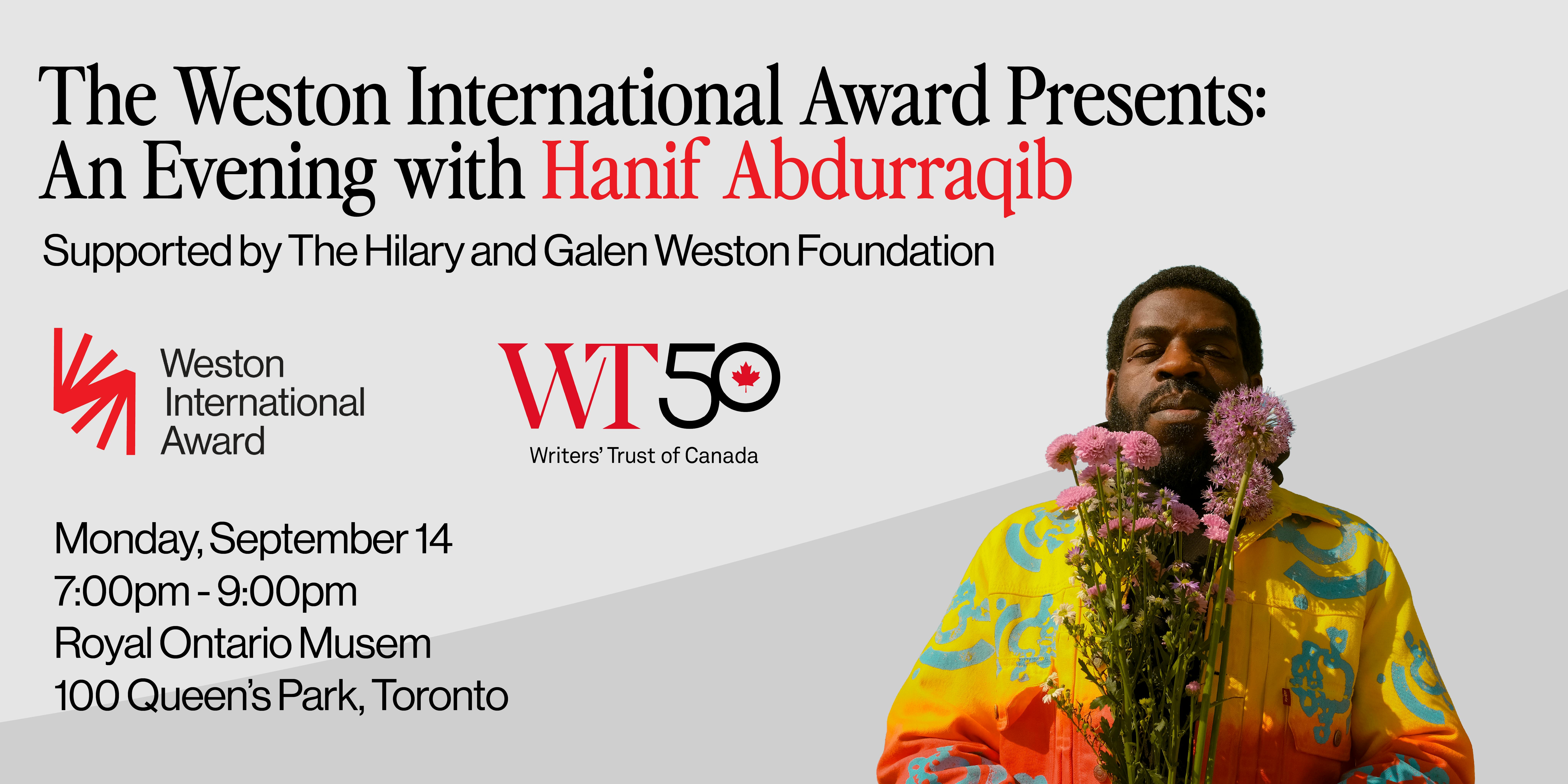 An Evening with Hanif Abdurraqib