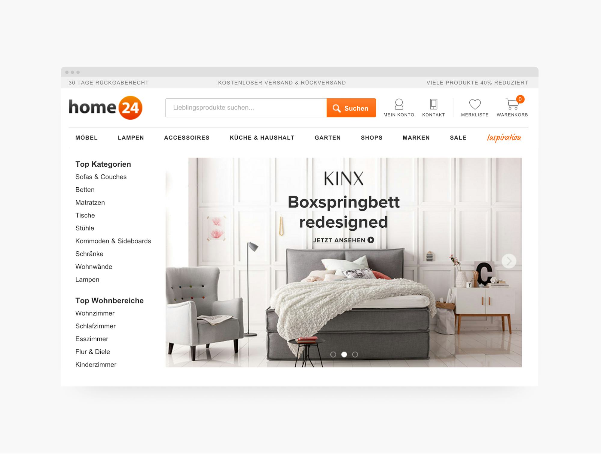 Home 24 - Europe's online store for furniture