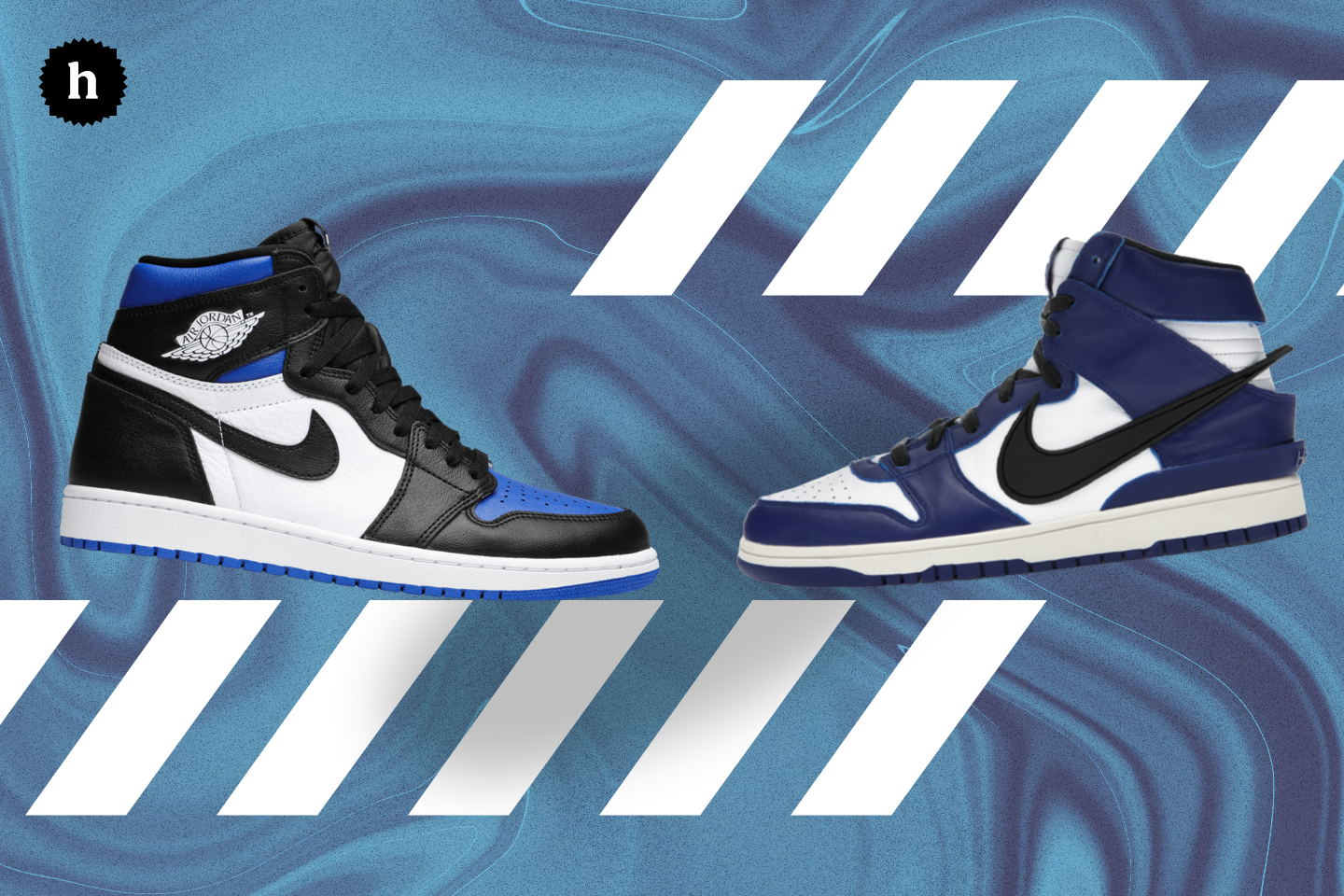 dunks compared to jordan 1