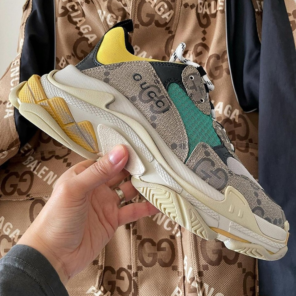 gucci balenciaga triple s