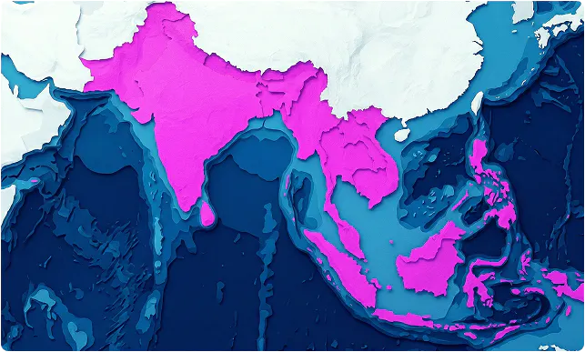 India and Southeast Asia