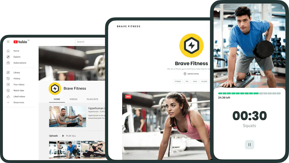 Hyperhuman - Launch Sinun Own Brändätty Fitness Sovellus — Nopea.