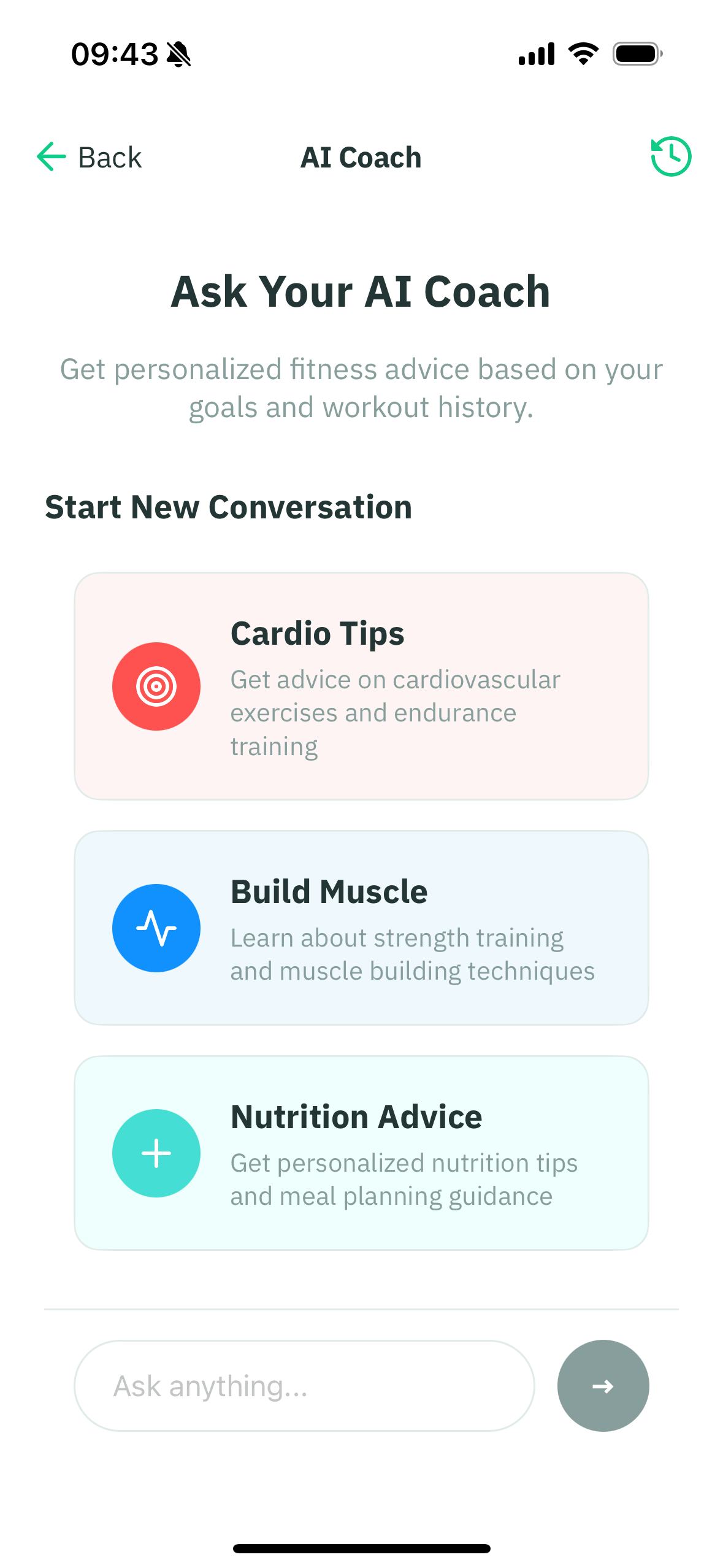 Ask Your AI Coach