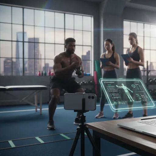 Guided training experience around connected fitness hardware