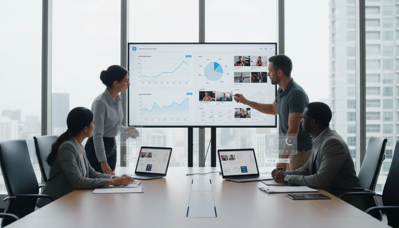 Track usage, feedback, and revenue to improve content and personalization.