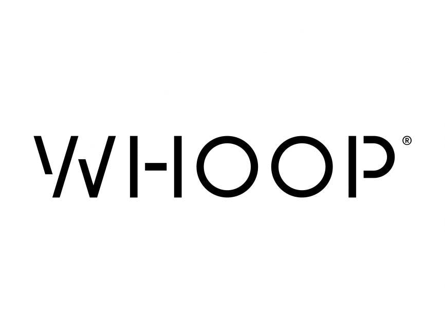Whoop wearable device logo - Connect your Whoop fitness band