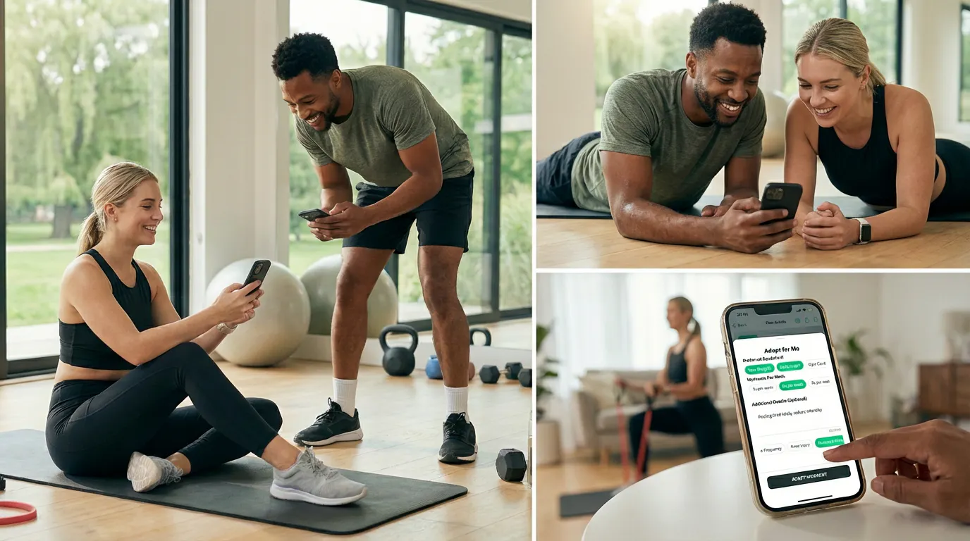 Use AI to recommend, generate, and adapt sessions for each member.