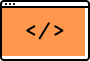 Browser window illustration