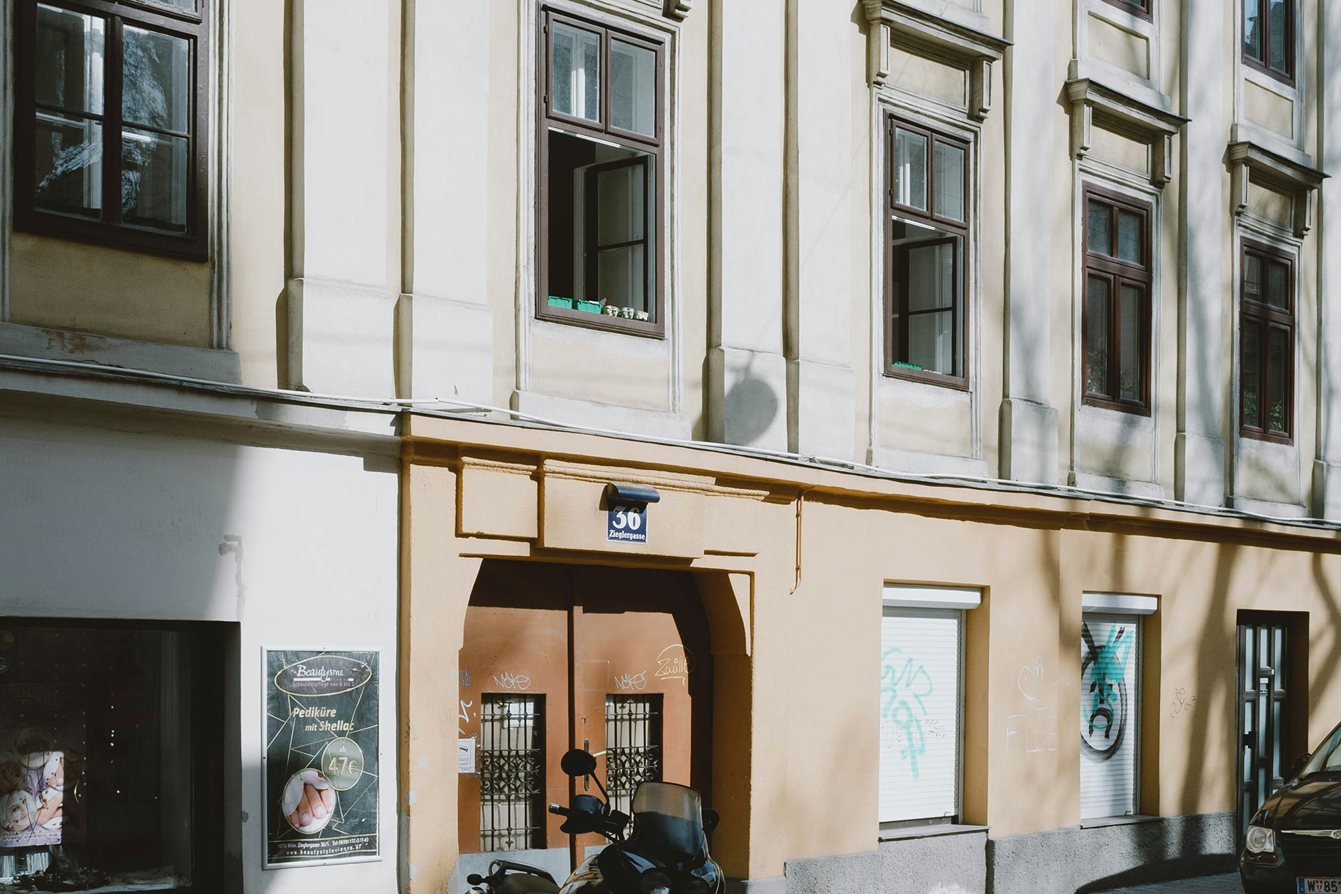 Ingång till en byggnad