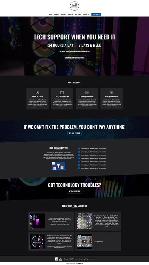 Andratech Computing screenshot
