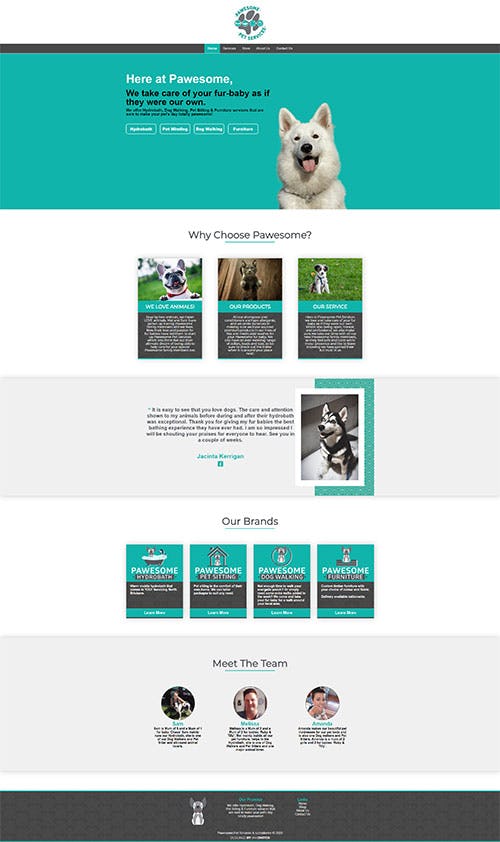 Pawesome Pet Services screenshot