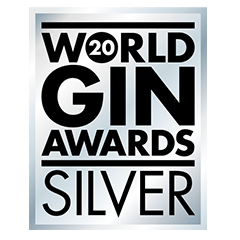 World Gin awards 2020 silver