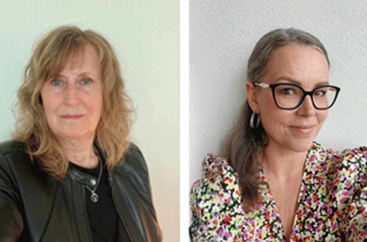 Projektledare Soila Valkama, arbetsmiljöspecialist Karin Paulsson, IA-dagen 2025