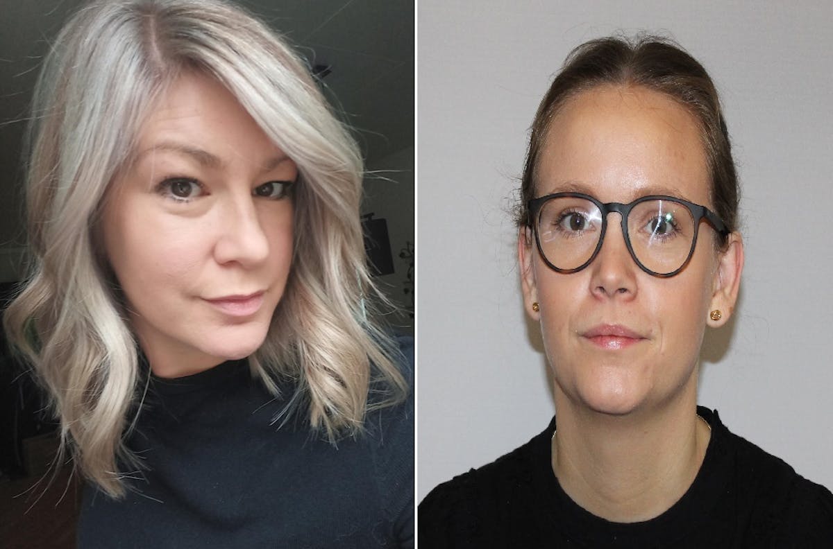 Anna Ekholm och Kristina Malm från Göteborgs energi, IA-dagen 2025