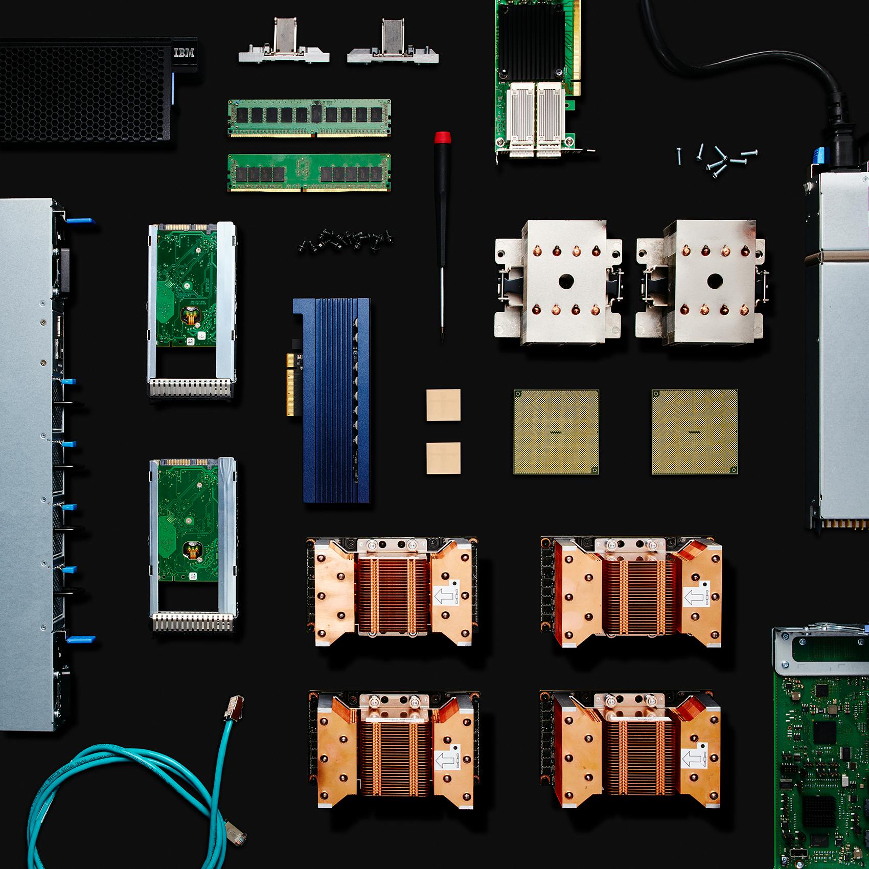 Close-up of electronics