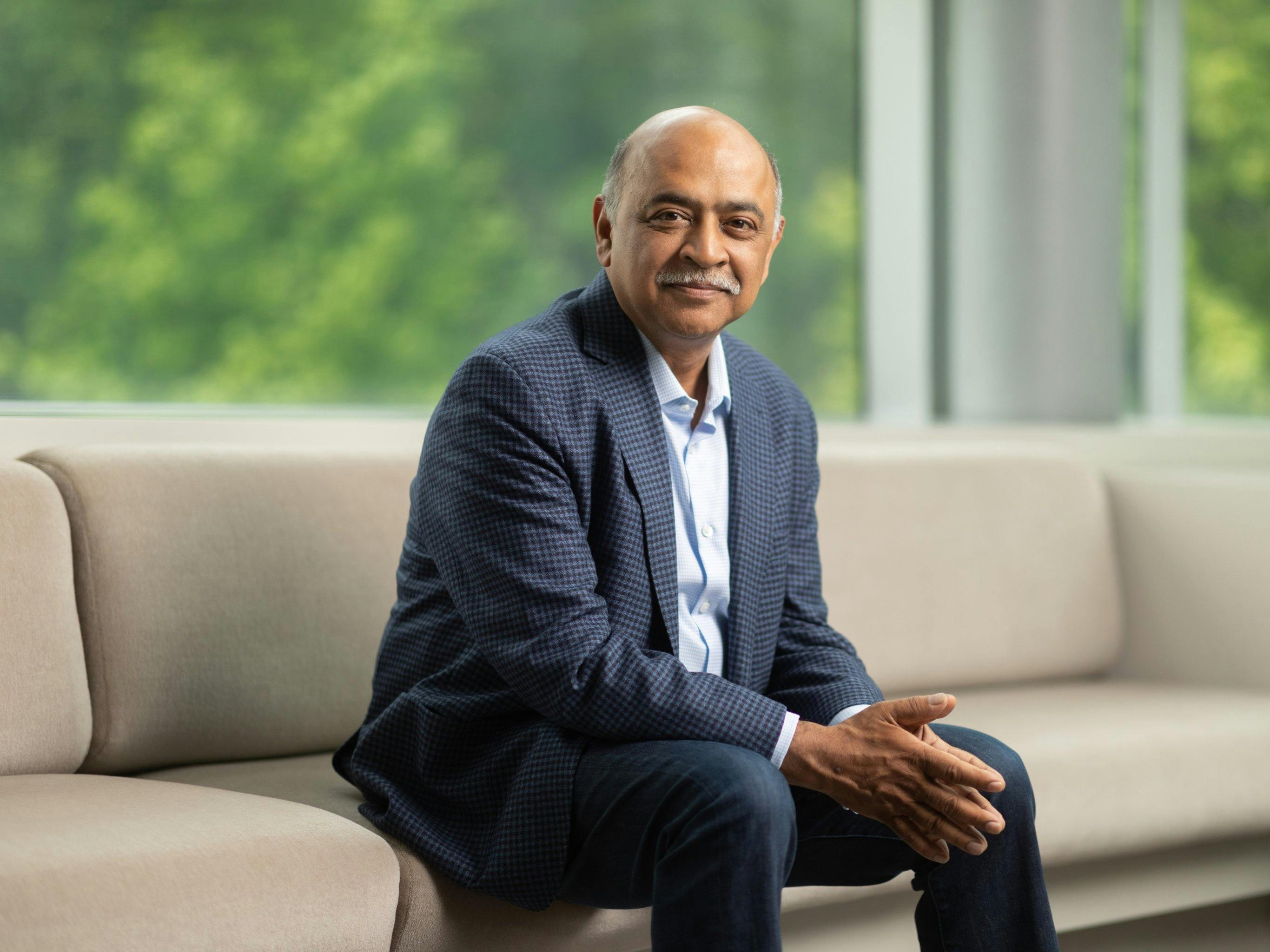 Portrait of Arvind Krishna
