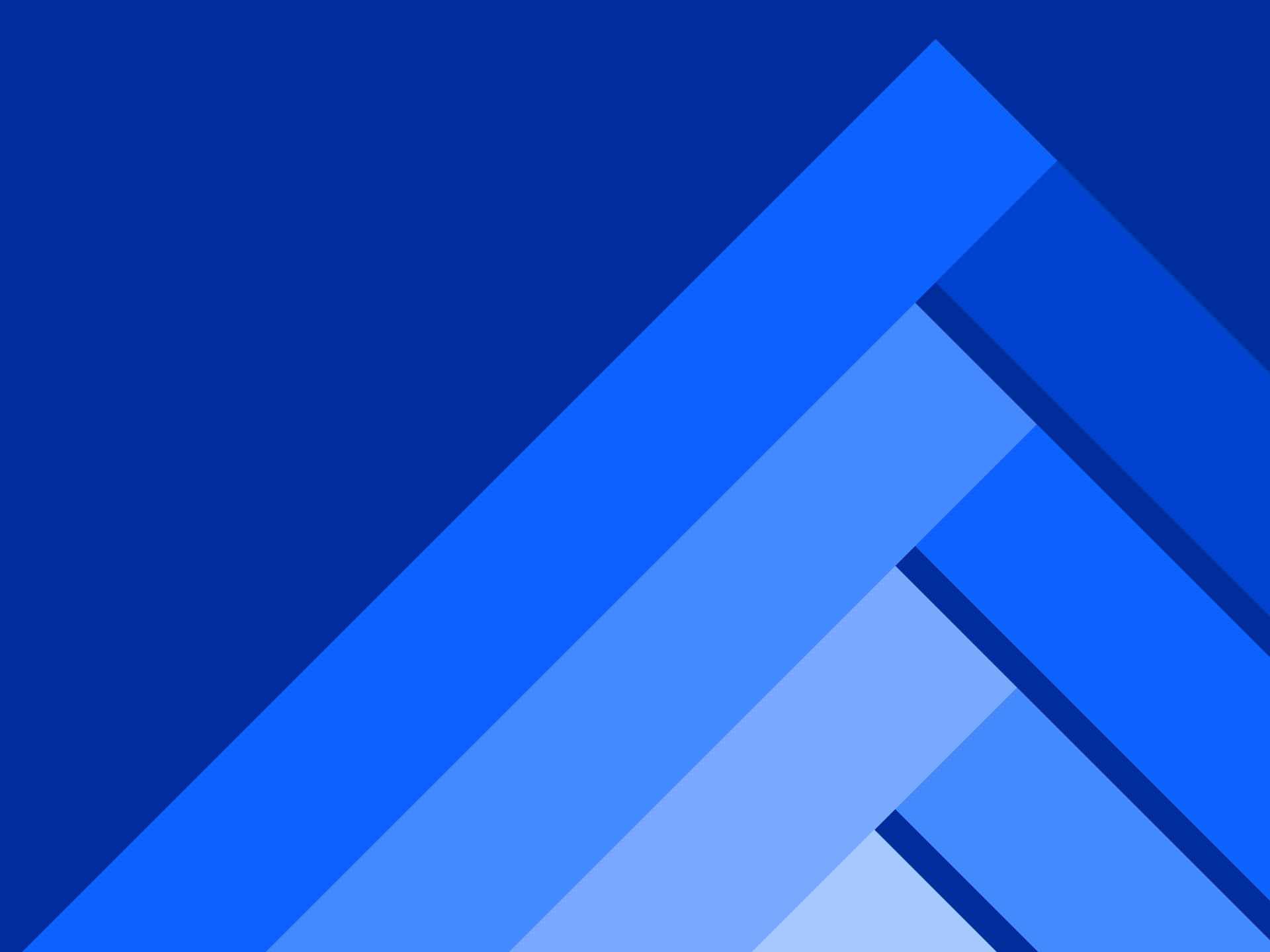 Blue layered peak