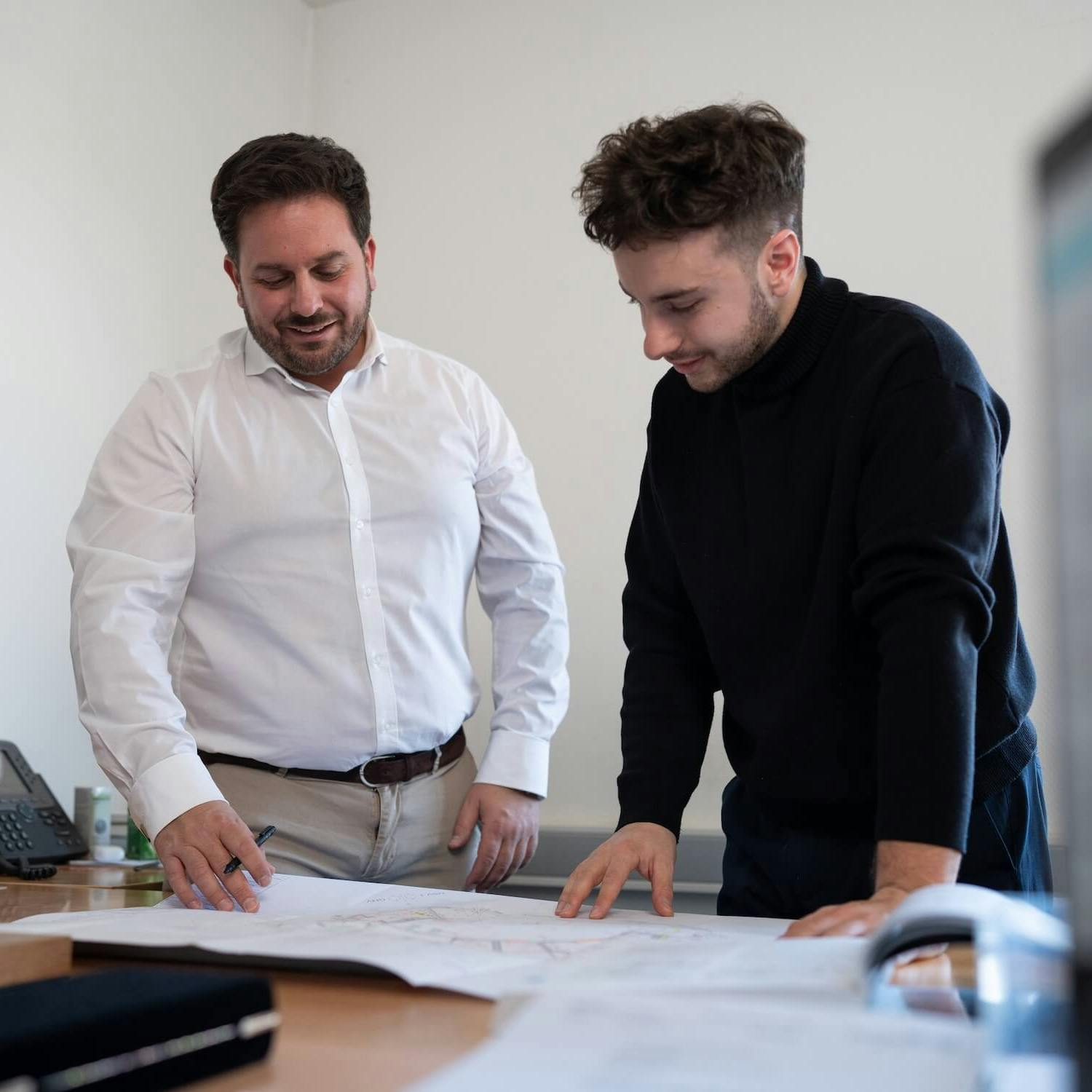 Mitarbeiter des IBS-TA Ingenieurbüros