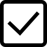 checkbox icon