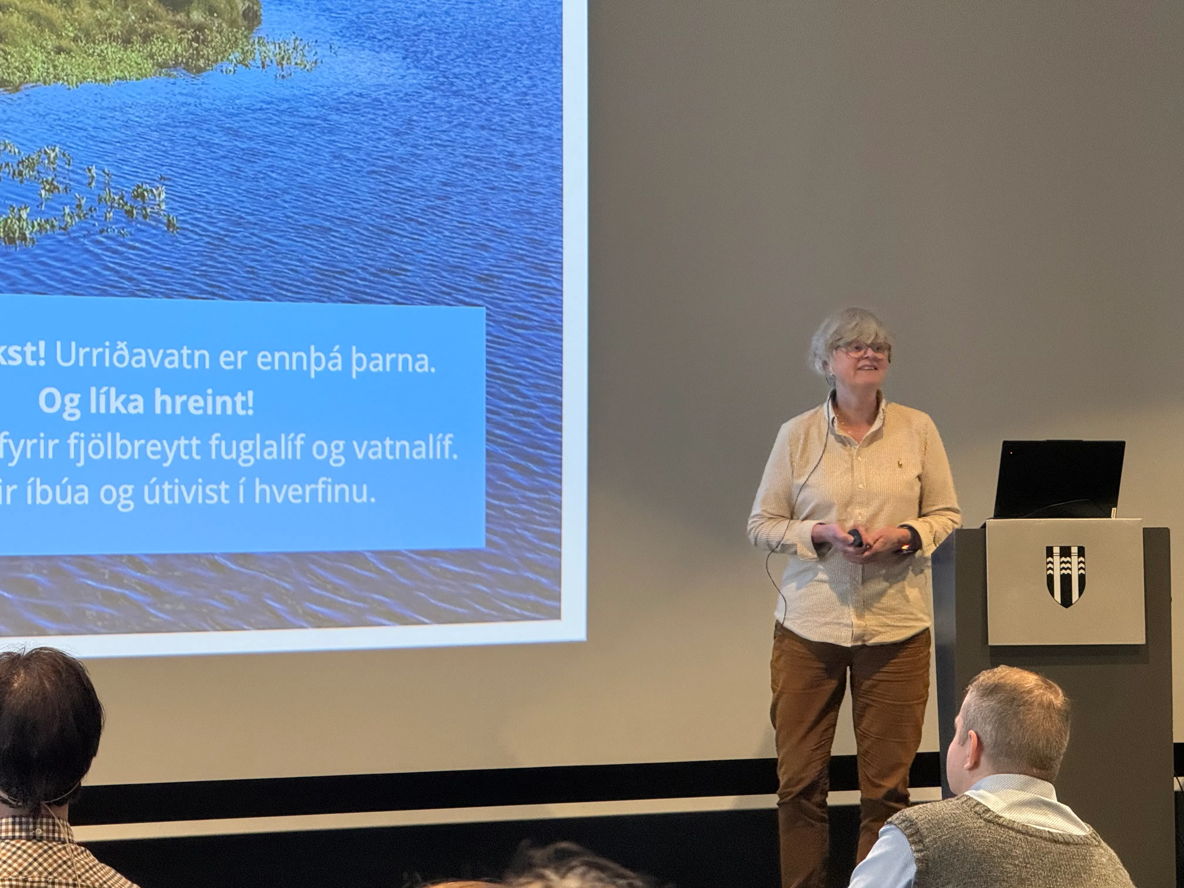 Frá málþingi Reykjavíkurborgar um Vatnalíf