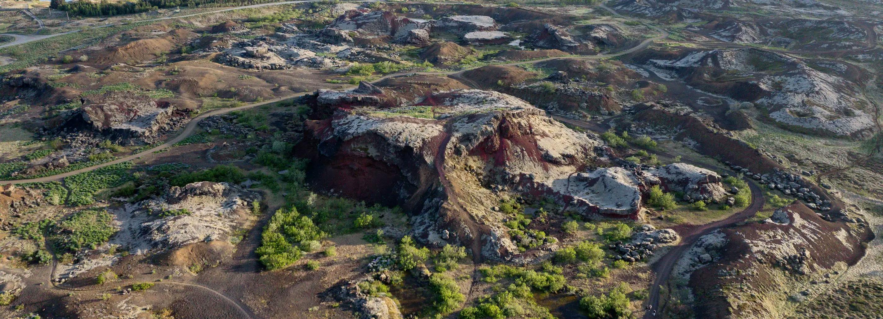 Rauðhólar pseudocraters