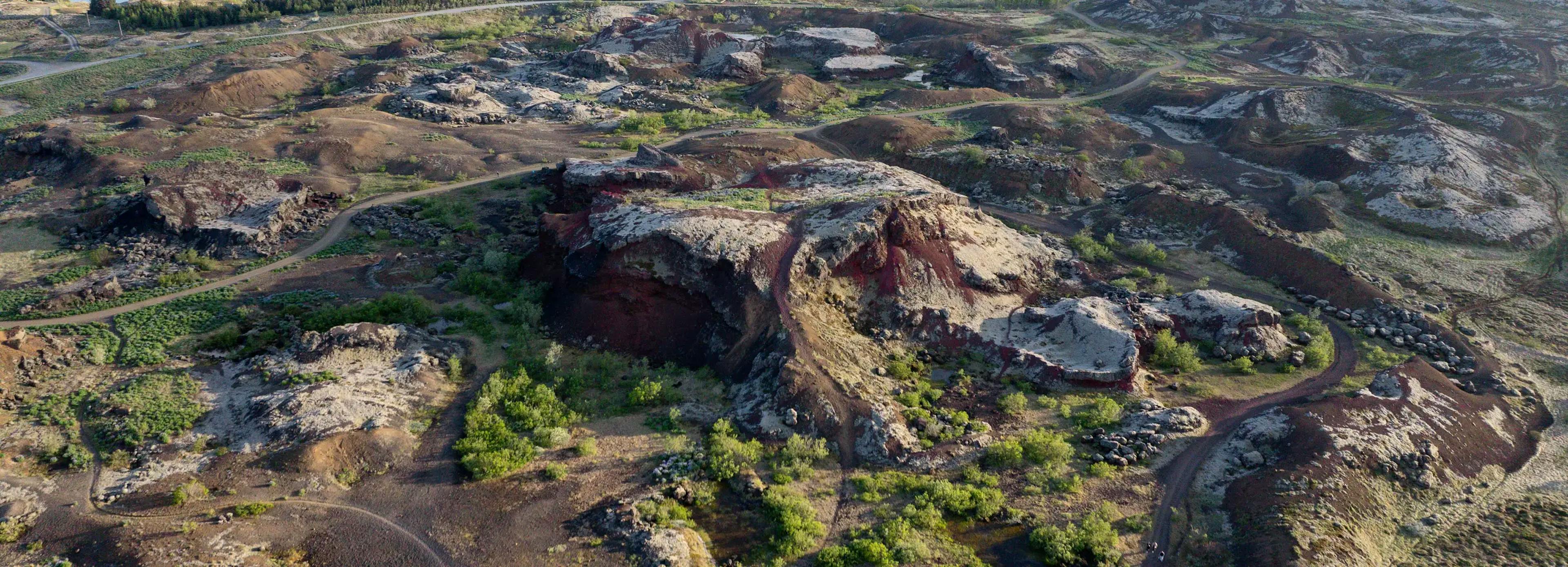 Rauðhólar pseudocraters