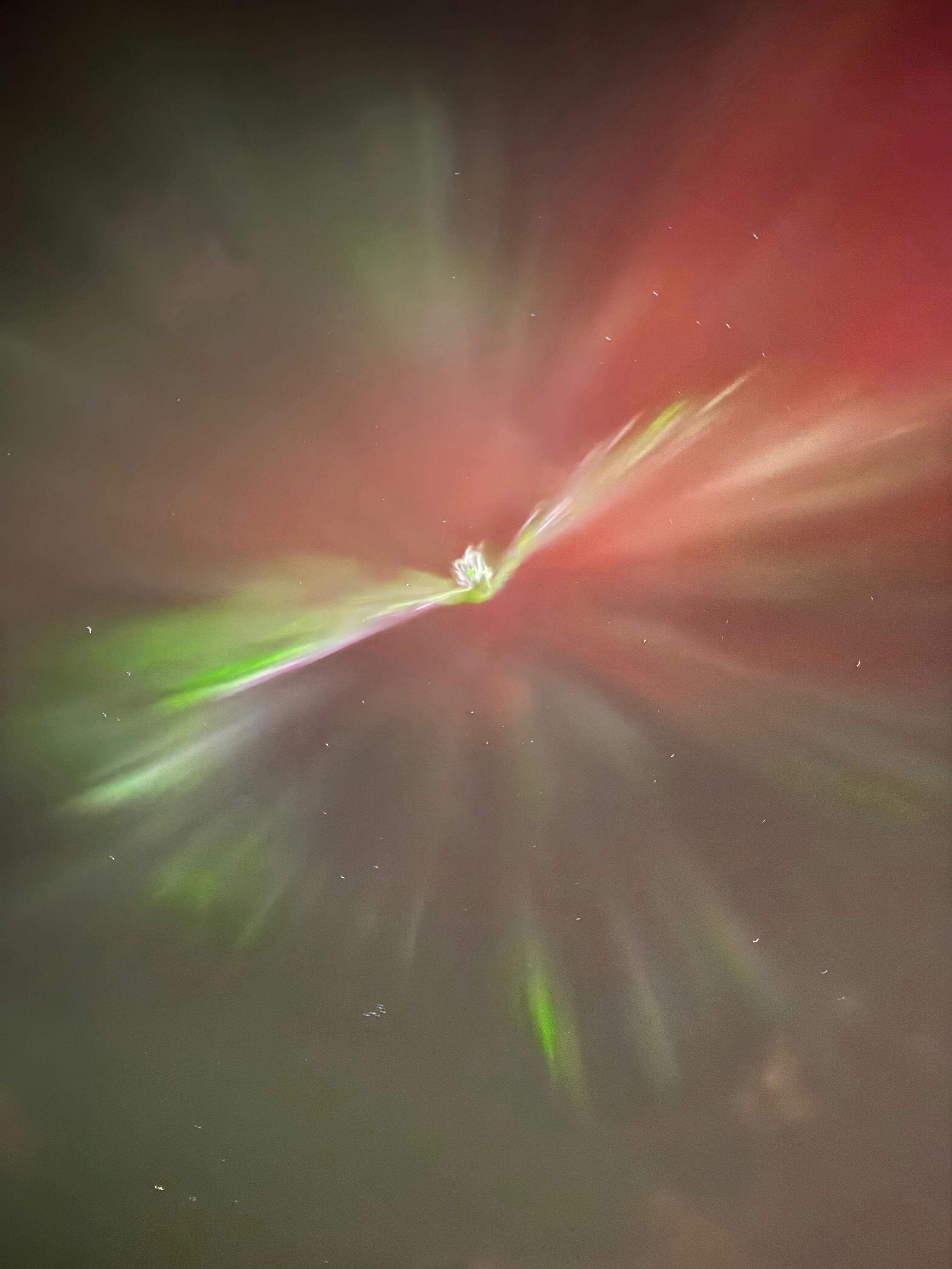 Norðurljósakóróna 19. janúar 2026. Mynd: Arnór Bragi Sævarsson