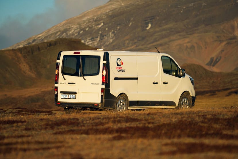Rent a camper in camper in Iceland, campervan