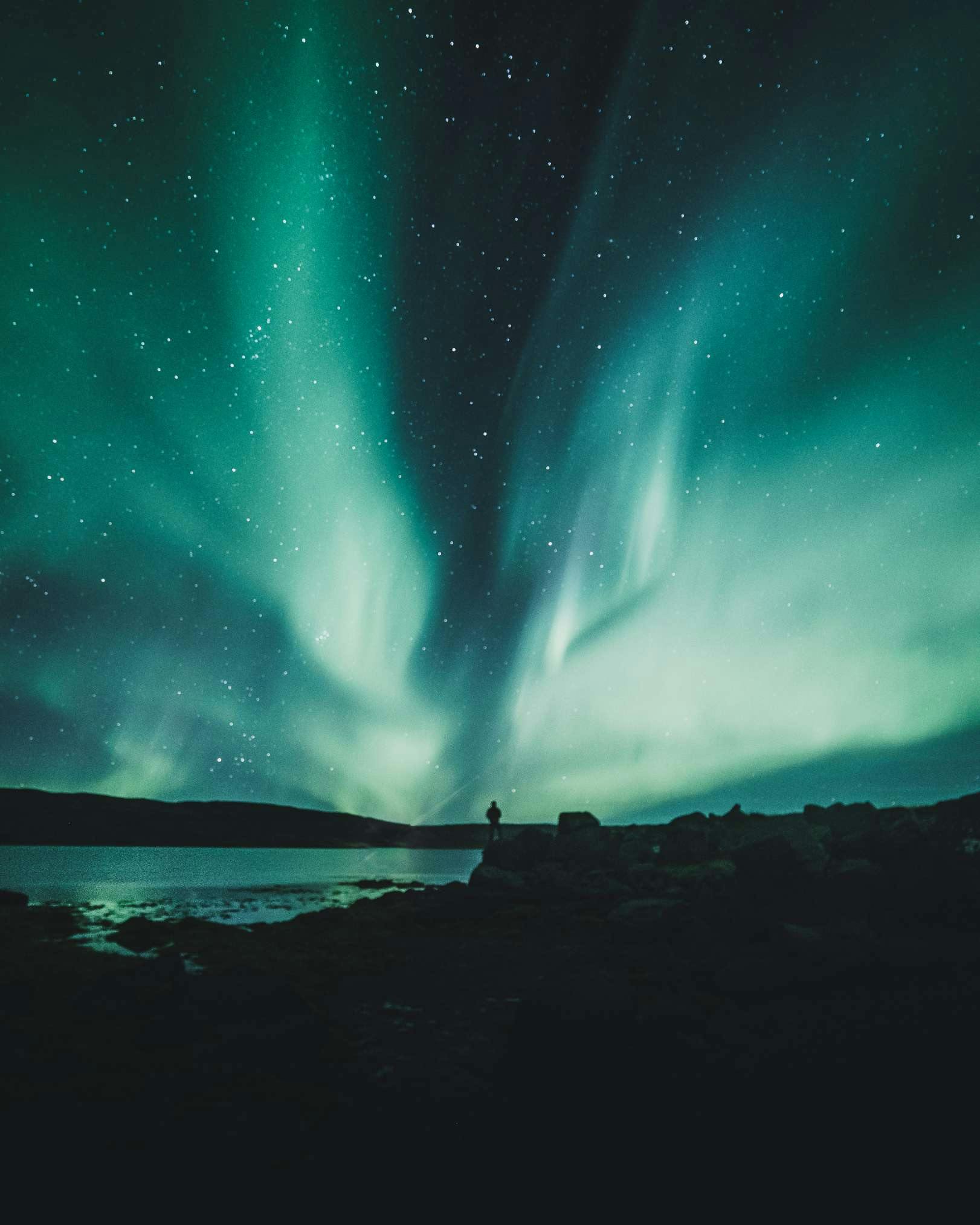 Northern lights in Iceland