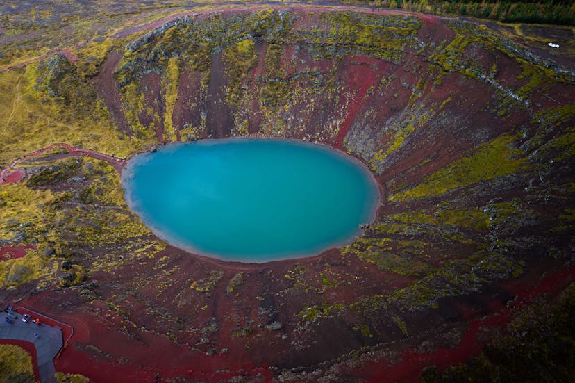 Iceland Kerid crater
