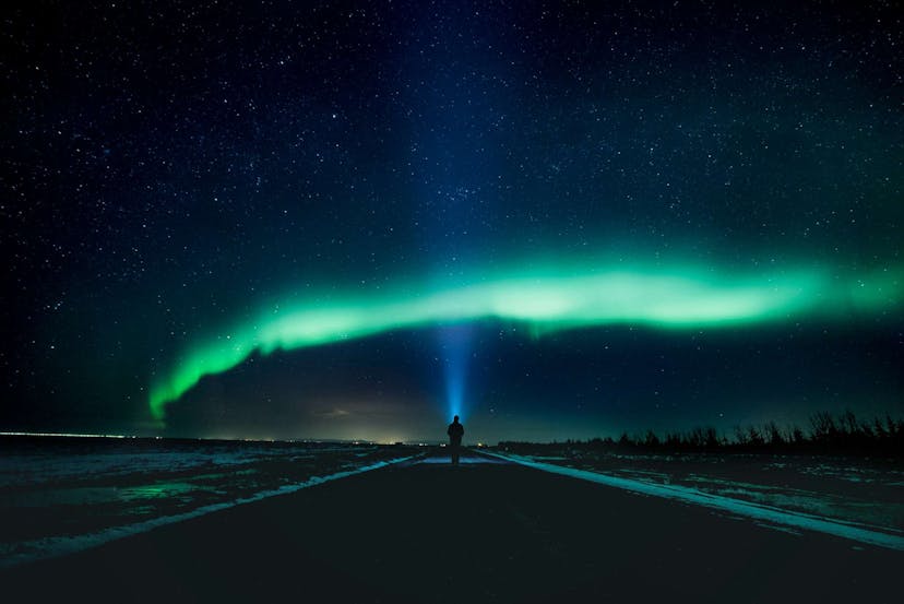 Northern lights in Iceland