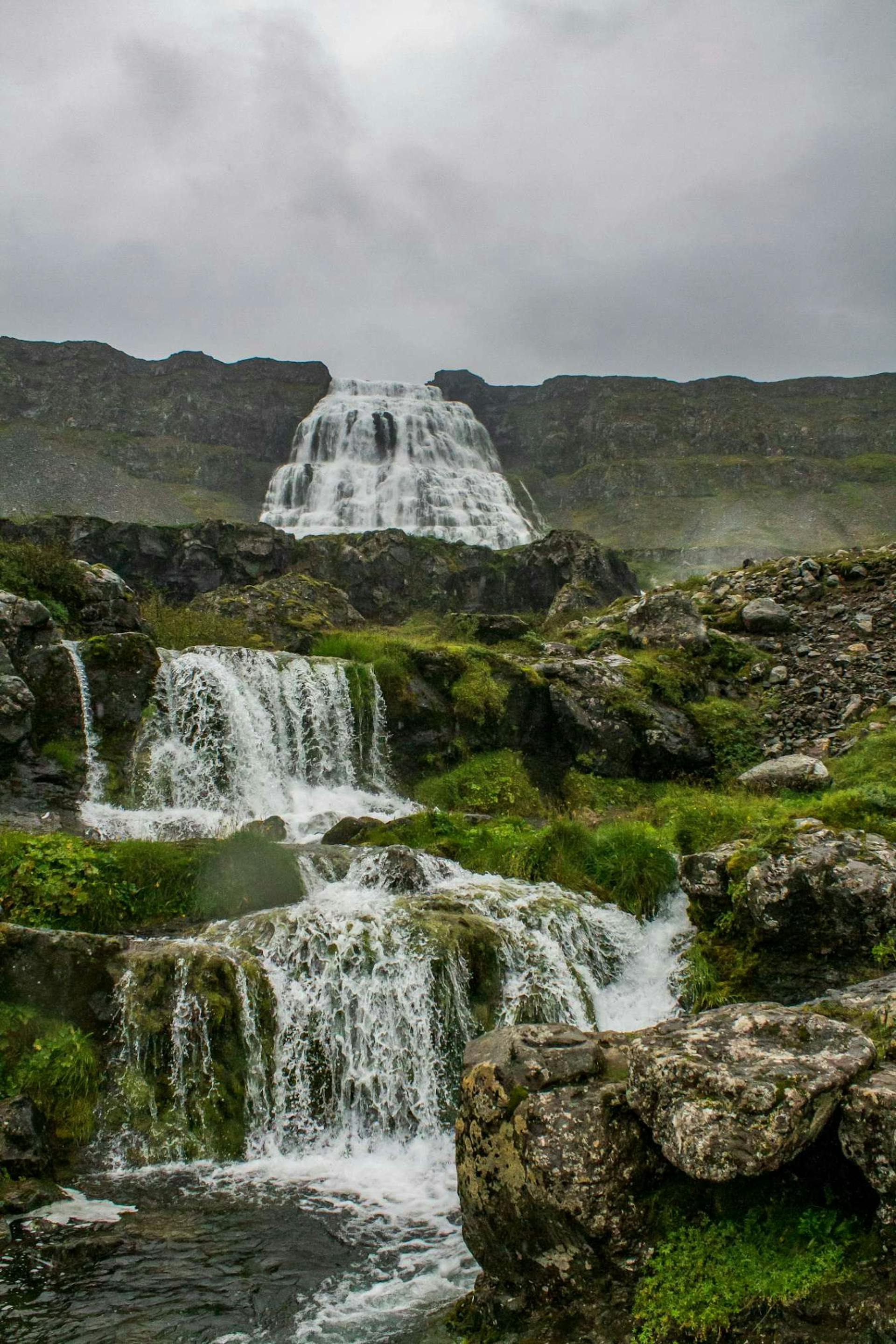 Dynjandi waterfall in Iceland