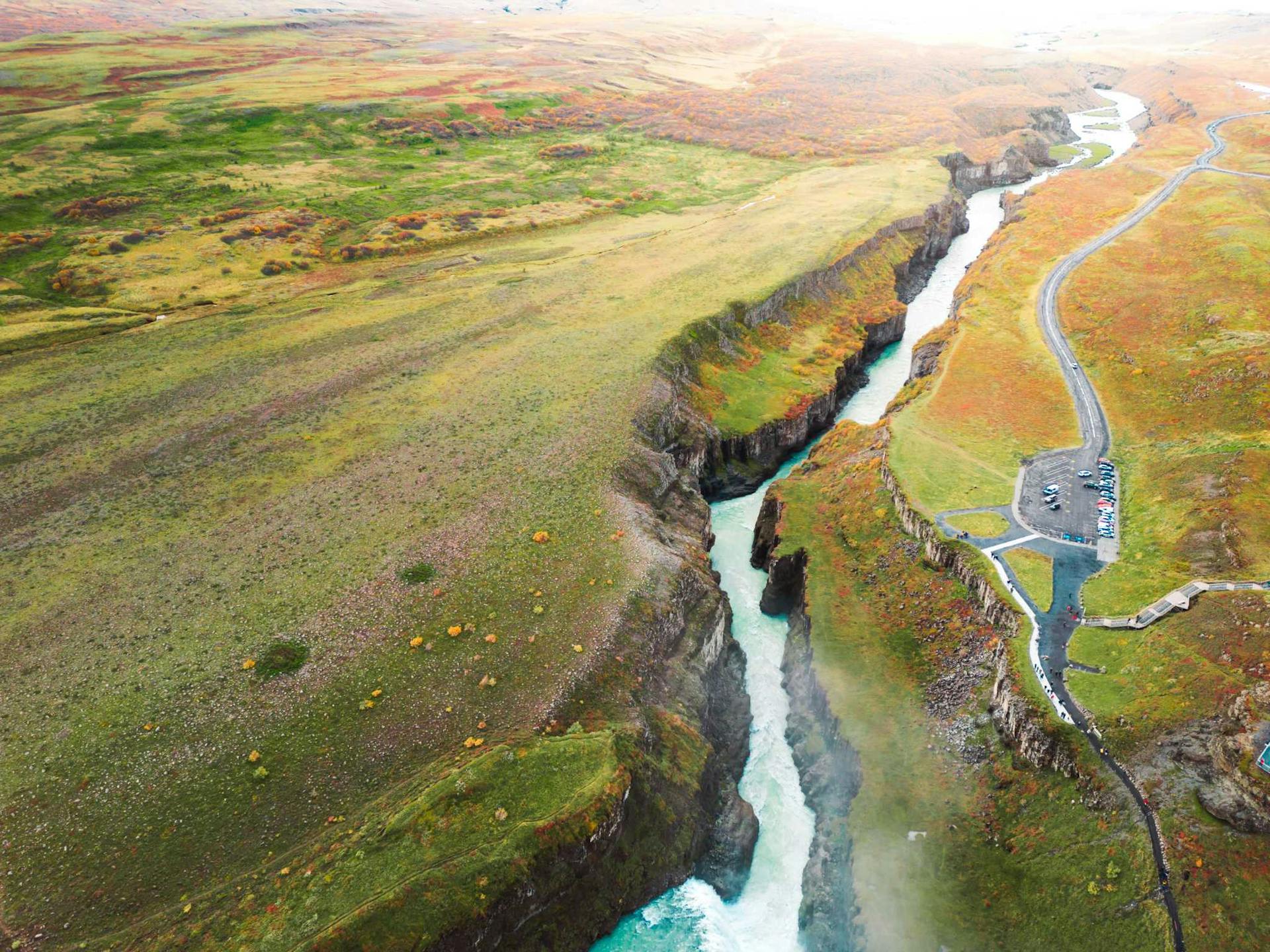 Icelandic nature at autumn
