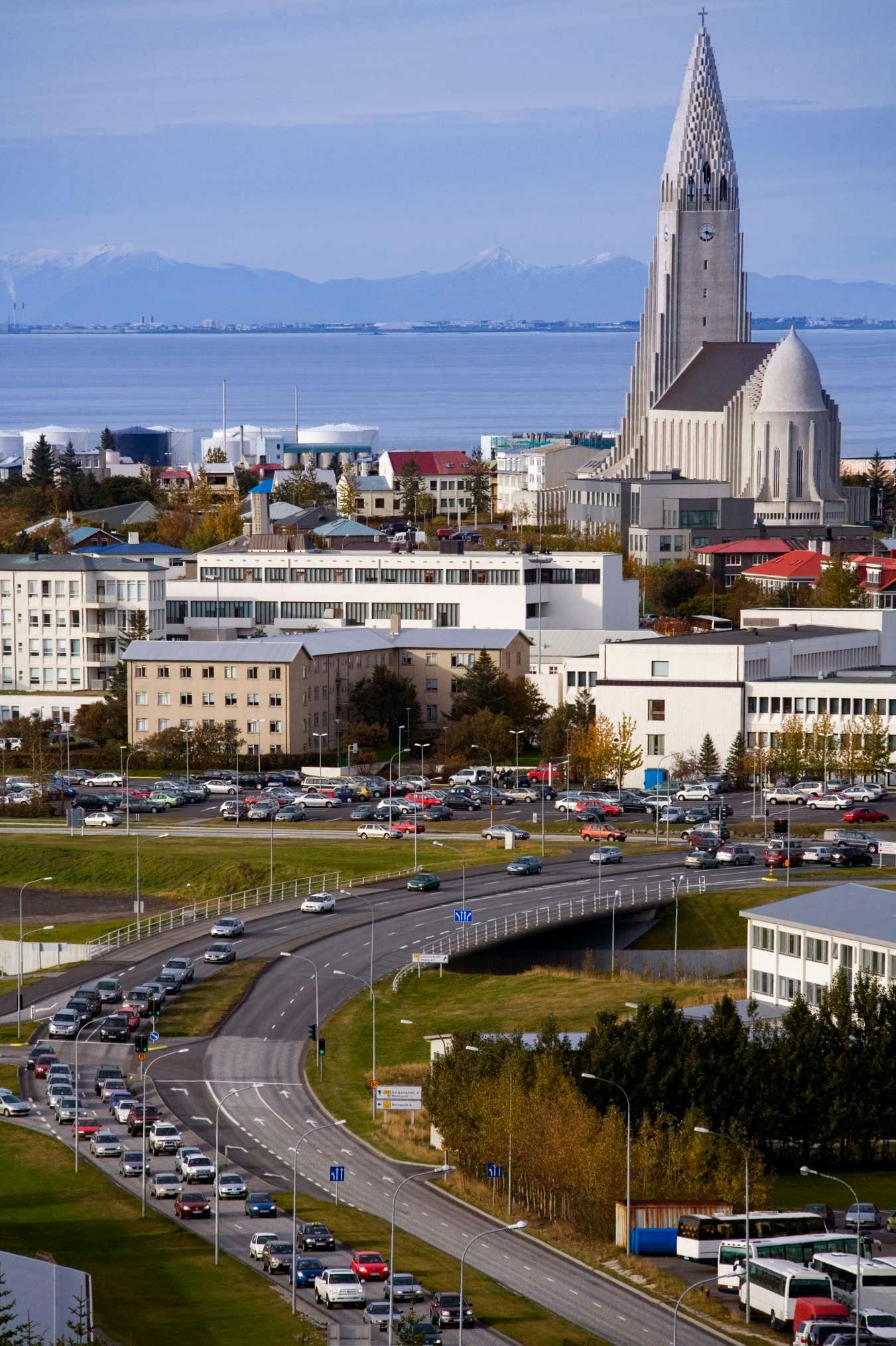 hallgrimskirkja church reykjavik iceland