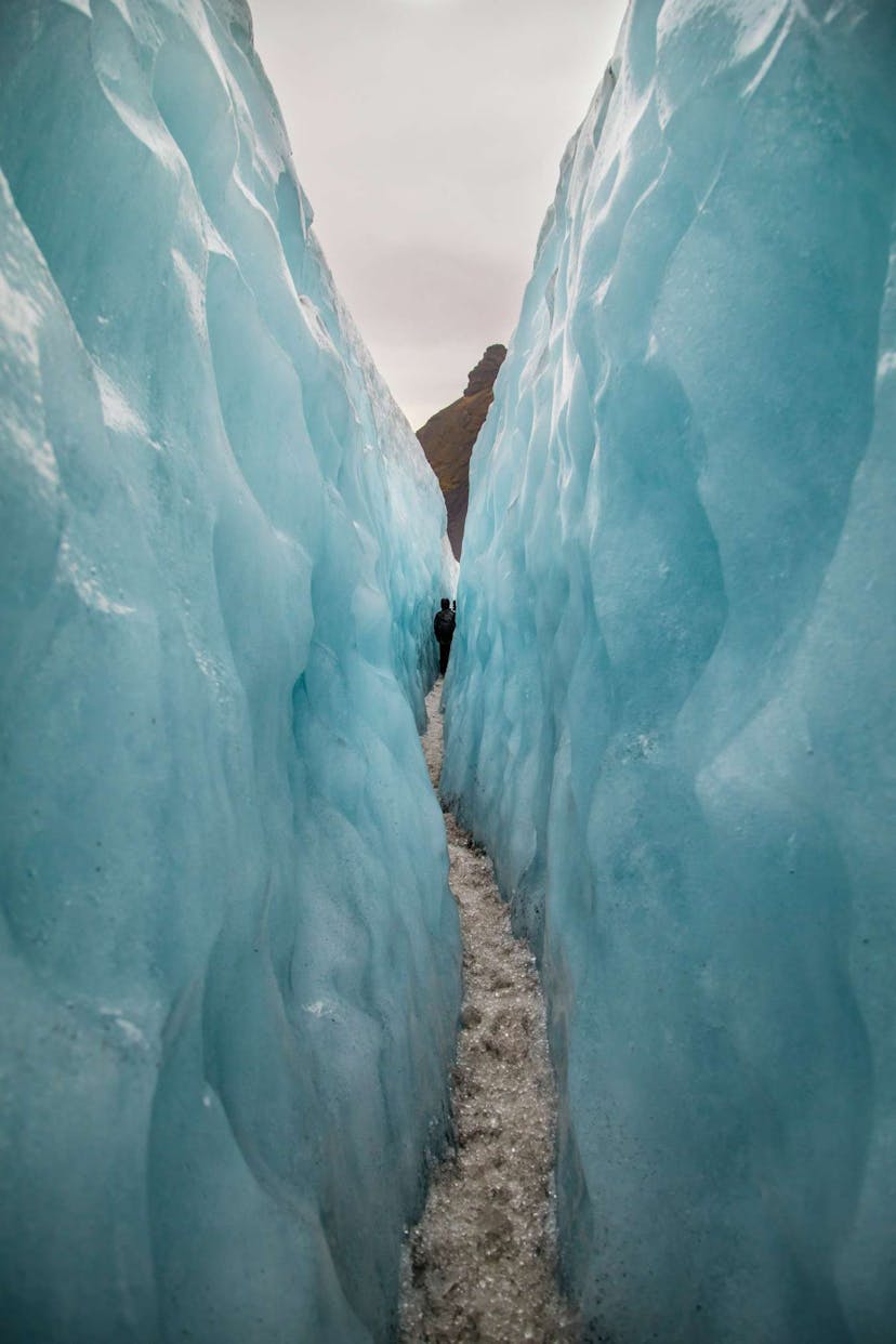 Ice cave in Iceland