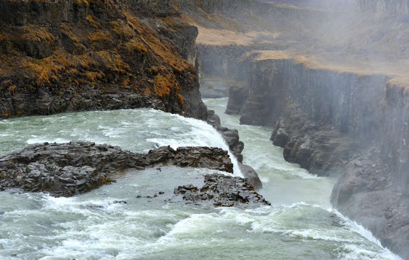 Waterfall in Iceland