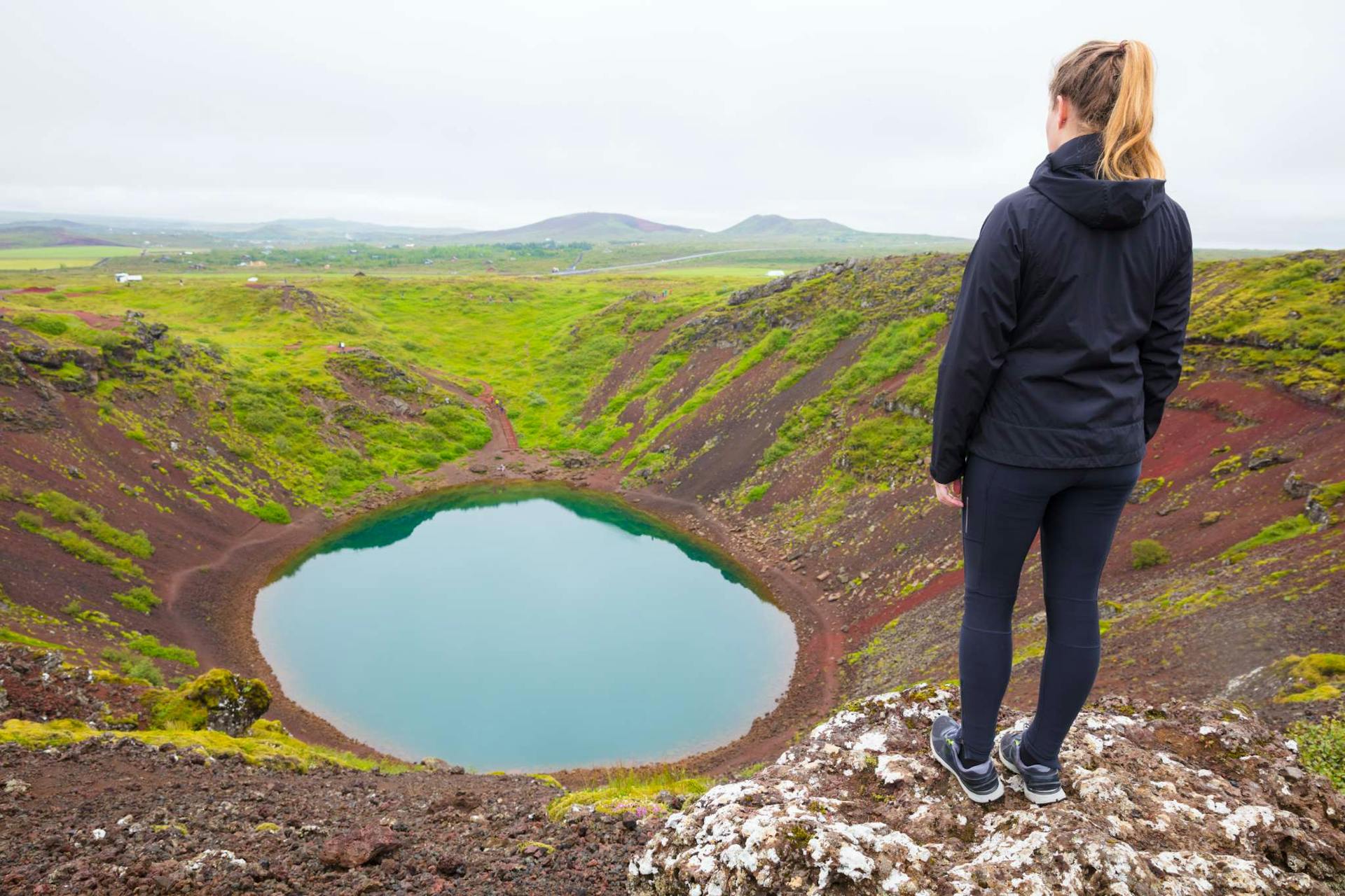 Iceland, Kerid volcanic crater