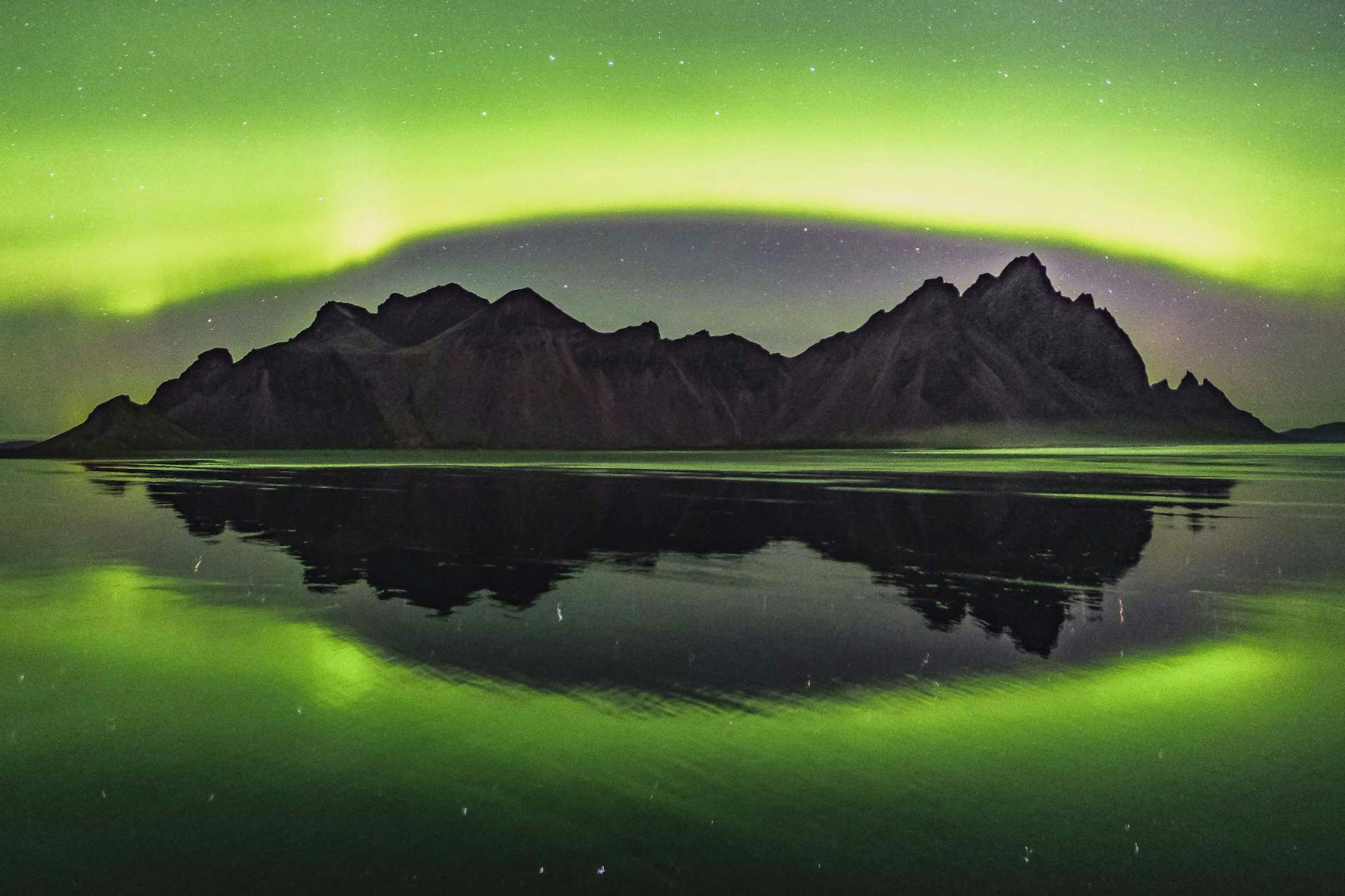 Stokksnes aurora