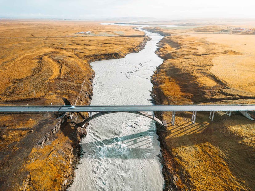 Bridge in Iceland