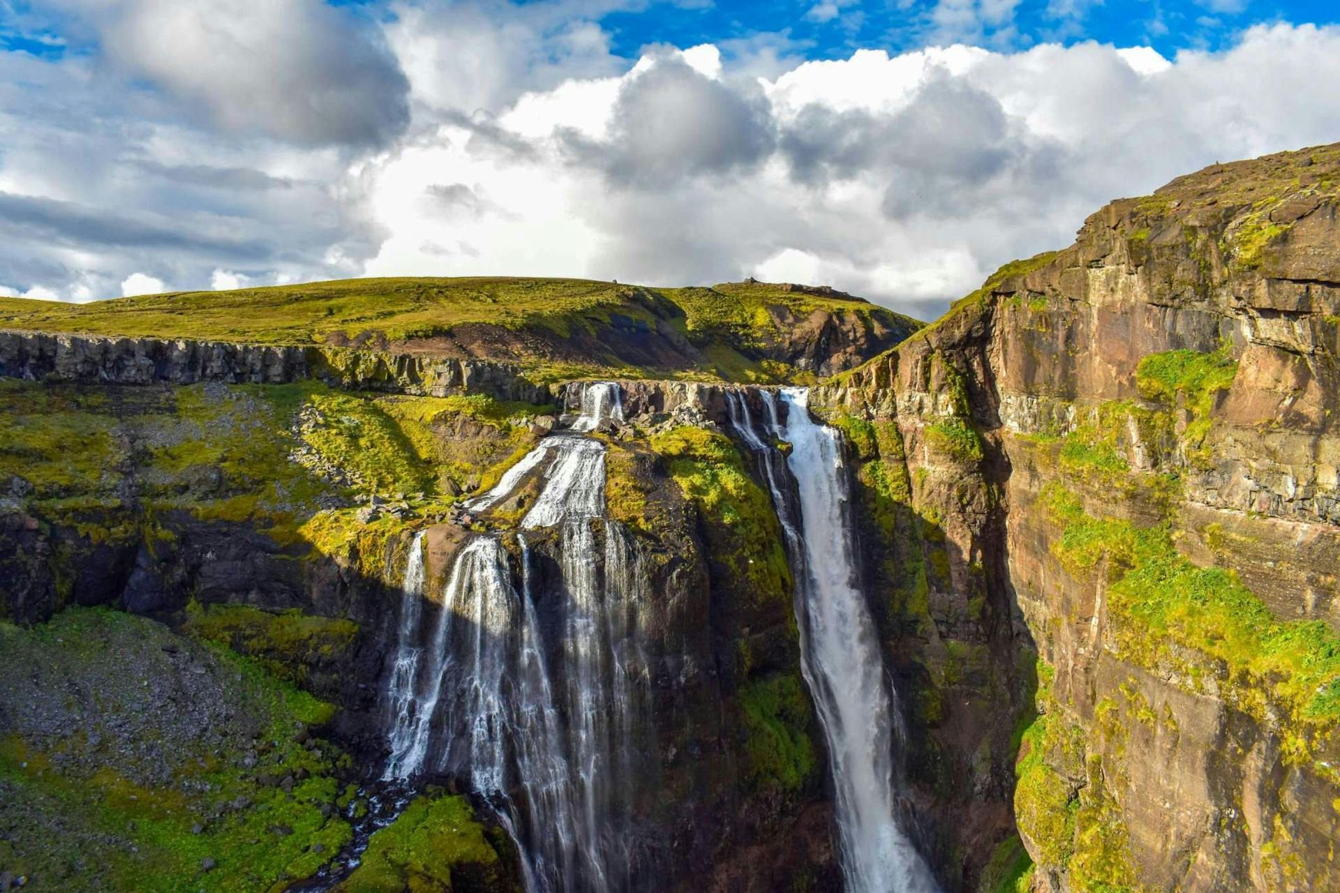 Glymur waterfall Iceland