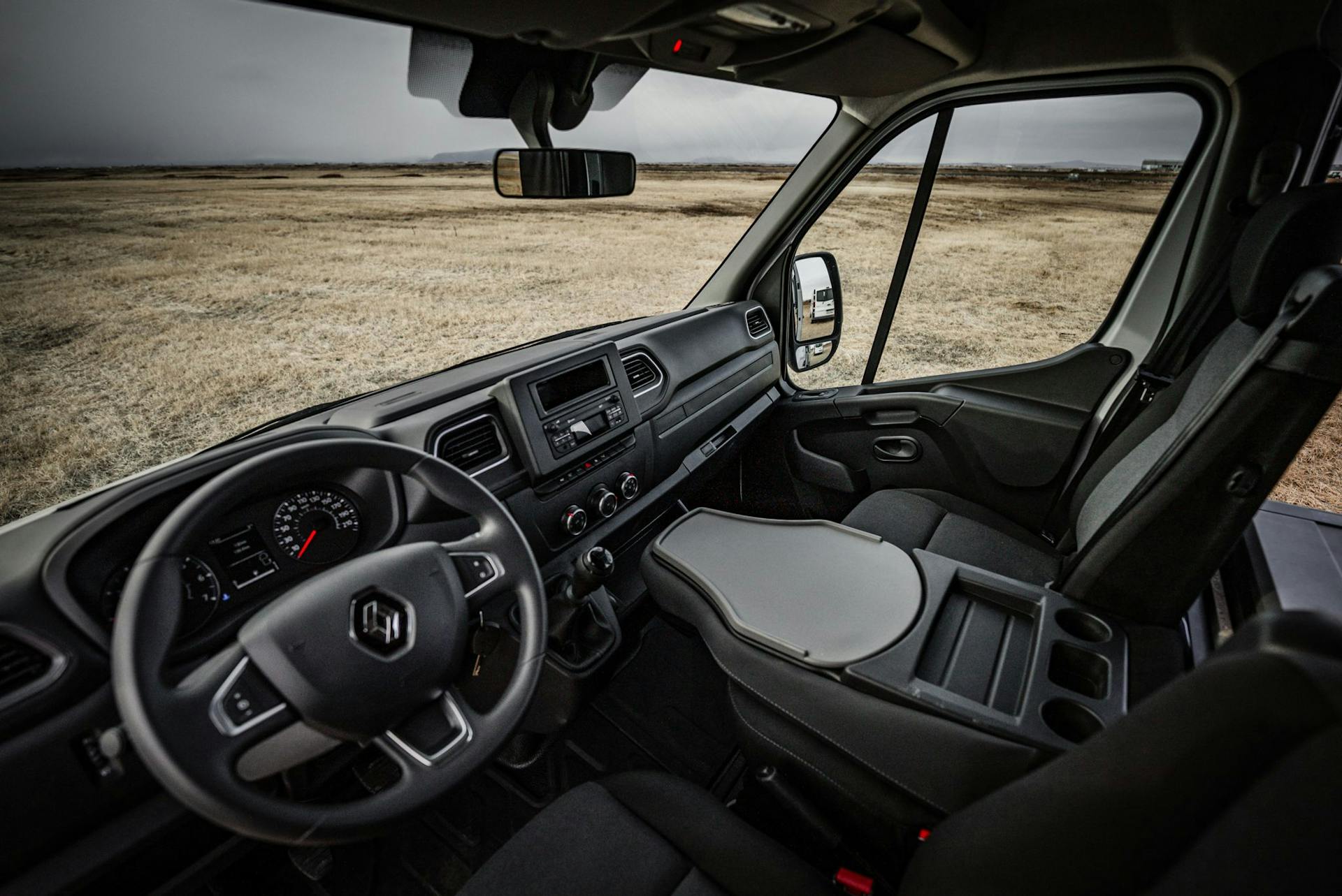 Campervan front seats