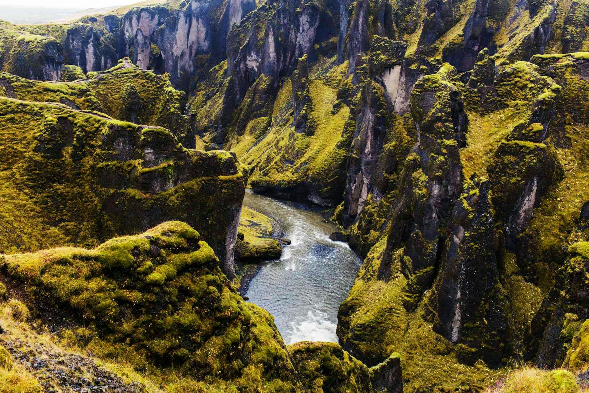 Fjadrargljufur canyon, Iceland