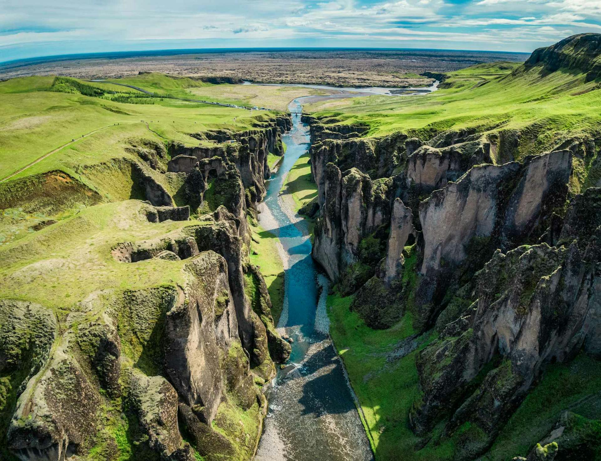 fjadrargljufur canyon