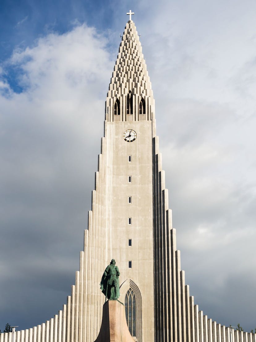 Hallgrímskirkja church in Reykjavík